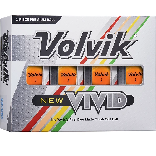 Volvik Vivid Matte Finish Golf Balls - Dozen 12 Volvik Vivid Matte Finish Golf Balls - Dozen - Image 10