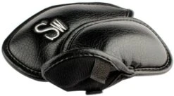 Volf Golf Black Synthetic Leather Iron Covers Set 11 Volf Golf Black Synthetic Leather Iron Covers Set -Golfcore Store VolfGolfHeadcover BlackLeatherIrons3