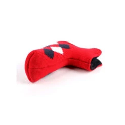 Volf Golf Classic Knit Putter Cover - Red -Golfcore Store VolfGolfHeadcovers RedKnitPutter4