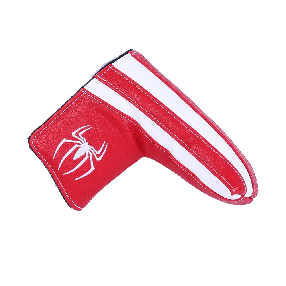 Volf Golf Red Synthetic Leather Spider Putter Cover 4 Volf Golf Red Synthetic Leather Spider Putter Cover - Image 2