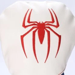 Volf Golf Red White Blue Leather Spider Headcovers -Golfcore Store VolfGolfHeadcovers SpiderWoodsSets1