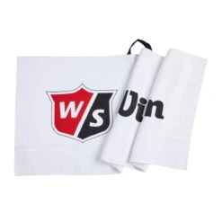 Wilson Staff Tour Caddie Golf Towel -Golfcore Store WGA900005 3 WILSON TOUR TOWEL WH.png.cq5dam.web .1200.1200