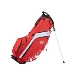 Wilson Staff Golf Feather Lite FL Stand Carry Bags -Golfcore Store WGB5705RD WS FEATHER RDWHWH