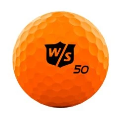 Wilson Staff 50 Elite Golf Balls -Golfcore Store WGWP17920 2019 50 Elite Orange BallStamp