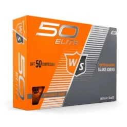 Wilson Staff 50 Elite Golf Balls -Golfcore Store WGWP17920 2019 50 Elite Orange Right Hero