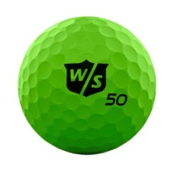 Wilson Staff 50 Elite Golf Balls -Golfcore Store WGWP17940 2019 50 Elite Green BallStamp
