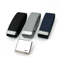 Nike 3-in-1 Web Belt Packs 21 Nike 3-in-1 Web Belt Packs -Golfcore Store WebBelt BlackGrayNavy0