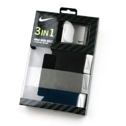 Nike 3-in-1 Web Belt Packs 22 Nike 3-in-1 Web Belt Packs -Golfcore Store WebBelt BlackGrayNavy1