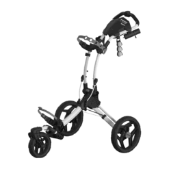 Clicgear Golf 3-Wheel Rovic Swivel Push Cart Model RV1s -Golfcore Store White