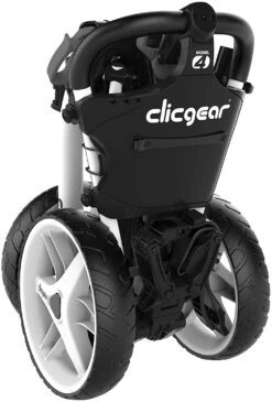 Clicgear Golf 3-Wheel Push Cart Model 4.0 -Golfcore Store White 1