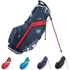 Wilson Staff Golf Feather Lite FL Stand Carry Bags -Golfcore Store Wilson Staff Feather Carry Bags
