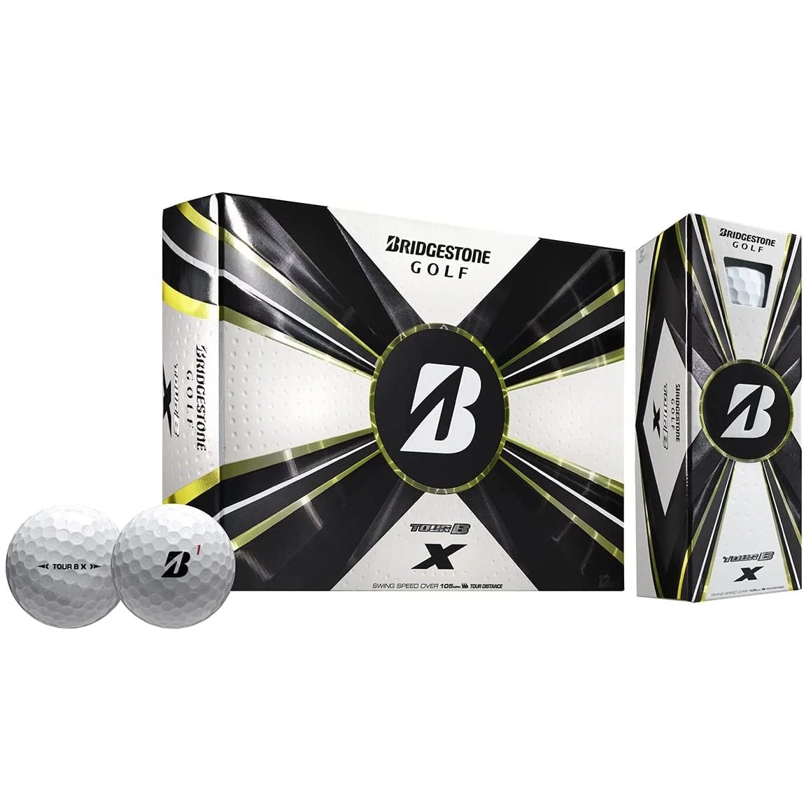 Bridgestone Tour B X Golf Balls 3 Bridgestone Tour B X Golf Balls