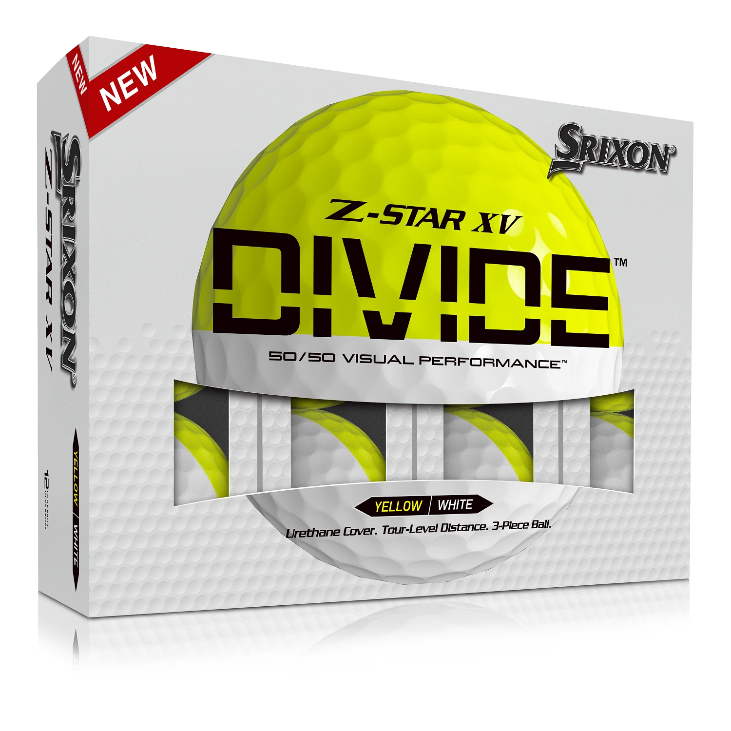 Srixon Z-Star XV Tour Divide Golf Balls 3 Srixon Z-Star XV Tour Divide Golf Balls