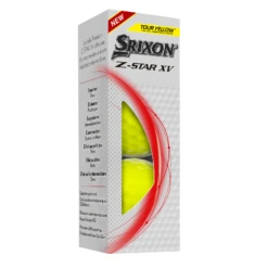 Srixon Z-Star XV Tour Golf Balls -Golfcore Store Z STARXV8 Sleeve TourYellow FLIP