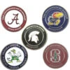 NCAA Double Sided Collegiate Golf Ball Marker Coins -Golfcore Store a