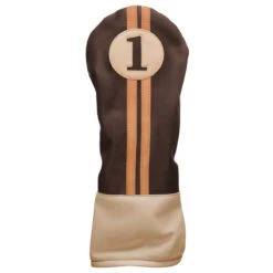 Sahara Retro Vintage Driver Headcovers -Golfcore Store drv hc chocolate mocha