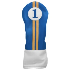 Sahara Retro Vintage Driver Headcovers -Golfcore Store drv hc royal yellow