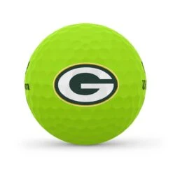 Wilson Staff Duo Optix NFL Team Licensed Golf Balls - Matte Green -Golfcore Store ec9b39098577dce7c8876efec2f7ee653a302de9 WGWP504GB 4 DUO Optix 12BALL NFL GreenBay Ball GR