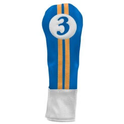 Sahara Retro Vintage #3 Fairway Wood Headcovers -Golfcore Store fw 3 hc royal yellow