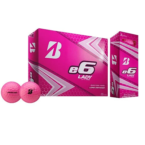 Bridgestone Lady E6 Golf Balls 3 Bridgestone Lady E6 Golf Balls