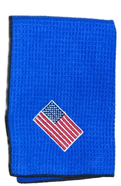 Joseph Elliott USA Embroidered Flag 18" X 18" Micro Fiber Towels 31 Joseph Elliott USA Embroidered Flag 18" X 18" Micro Fiber Towels -Golfcore Store je10