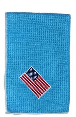 Joseph Elliott USA Embroidered Flag 18" X 18" Micro Fiber Towels 34 Joseph Elliott USA Embroidered Flag 18" X 18" Micro Fiber Towels -Golfcore Store je13