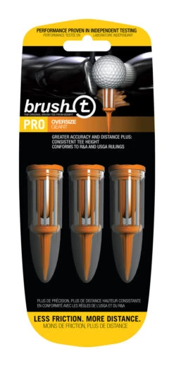 Brush-t Golf Original Brush Tees 13 Brush-t Golf Original Brush Tees -Golfcore Store orange