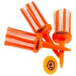 Brush-t Golf Original Brush Tees 18 Brush-t Golf Original Brush Tees -Golfcore Store orange 1
