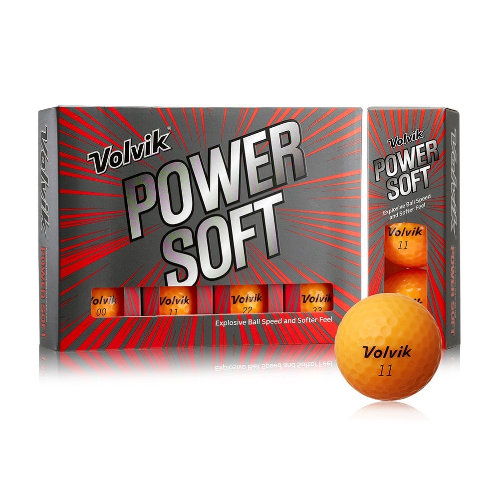 Golfcore Store -Golfcore Store volvik powersoft golf balls dz orange p14761 33679 image
